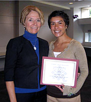 Tracy Payne with Mary Beth Riley